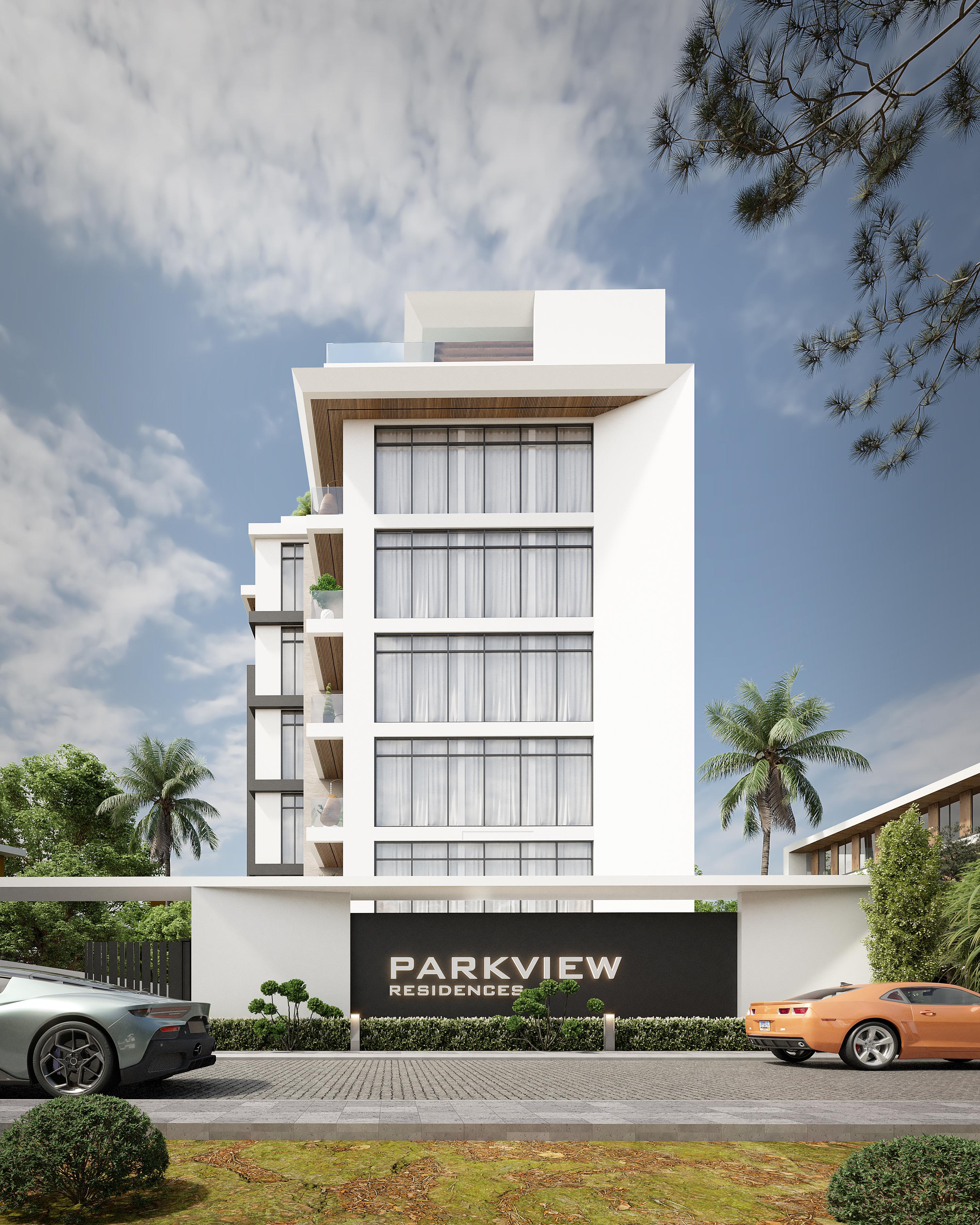 Parkview Residence - Aerial View